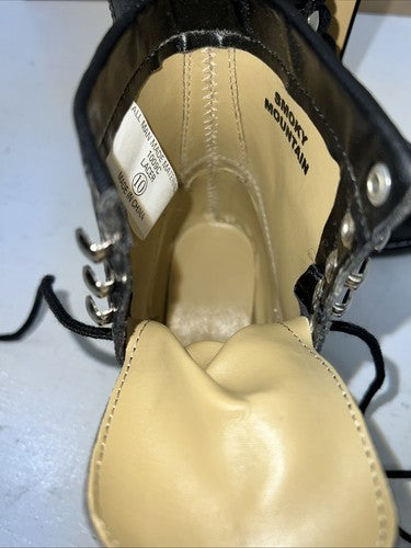 New Children’s Black Lace Up Smoky Mountain Cowboy Boots. 10. 24-38
