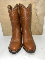 New Children’s Brown Texas Brand Cowboy Boots. 10 D. 24-46