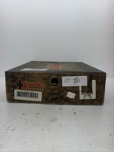 New Men’s Brown Lace Up Cowboy Boots. 28 6045 13 E E. 10-50