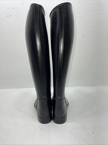 New Women’s Black Derby English Riding Boots. 38 7 W. 12-28