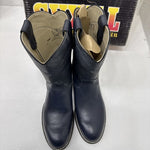 NEW navy Blue Western Boot Texas Brand. Size 4.5D. #1-6