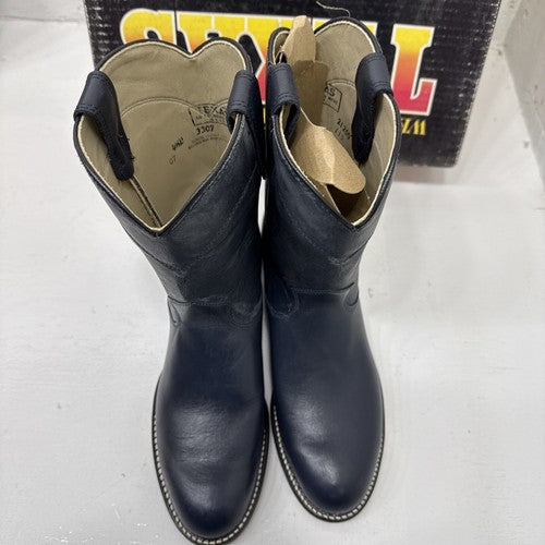 NEW navy Blue Western Boot Texas Brand. Size 4.5D. #1-6