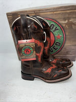 New Women’s Brown Laredo Cowboy Boots. 5675 6.5 6 1/2 M. 19-132