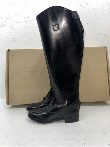 New Women’s Black Ovation English Riding Boots. 464589 8.5 8 1/2 W. 12-13