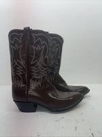 New Men’s Brown Cowbotown Cowboy Boots. J 235 12 D. 10-17