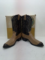New Men’s Brown Texas Brand Cowboy Boots. 6544 11.5 11 1/2 D. 9-69