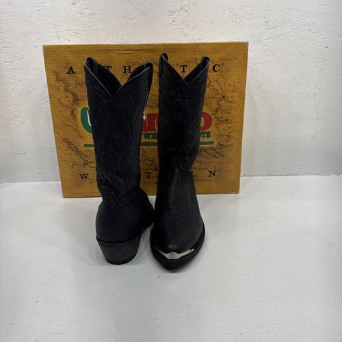 NEW Men’s Black Western Boot, Laredo Western Brand, Size 8EW. 2-2.