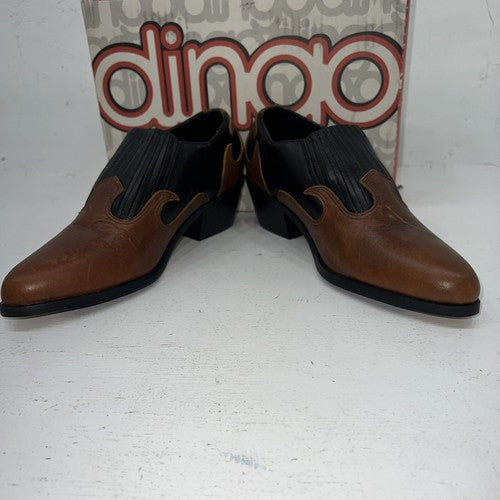 New Women’s Brown And Black Dingo Shoe Boots. 6 M. 20-18