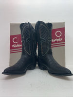 New Women’s Black Capezio Cowboy Boots. L 280 8.5 8 1/2 M. 16-98