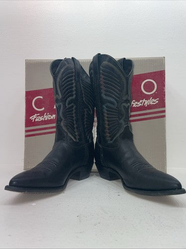 New Women’s Black Capezio Cowboy Boots. L 280 8.5 8 1/2 M. 16-98