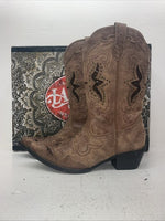 New Women’s Brown Laredo Cowboy Boots. 52145 8.5 8 1/2 M. 15-47