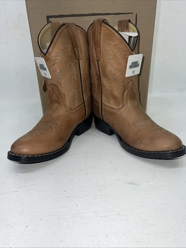 New Children’s Tan Smoky Mountain Cowboy Boots.  3051 C 12 R. 24-111