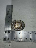 New Women’s Montana Silversmiths Good Silver “L” Belt Buckle. 5000L A-102