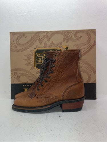 New Women’s Brown Dan Post Cowboy Boots. 59003 8.5 8 1/2. 16-109