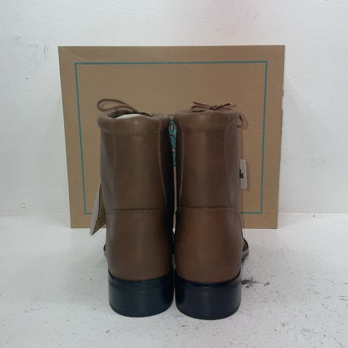 New Women’s Brown Lace Up Smoky Mountain Cowboy Boots. 6040 L 9.5 9 1/2. 15-143