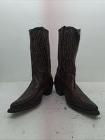 New Men’s Brown Texas Brand Cowboy Boots. 6411 11 D. 9-24
