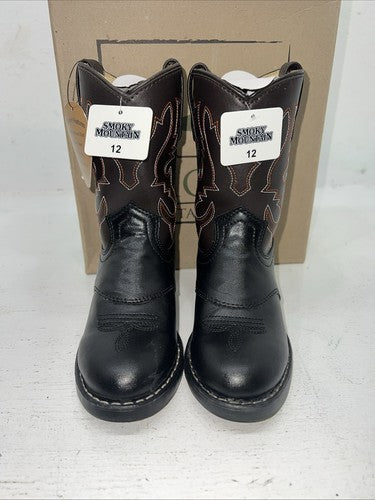 New Children’s Brown Smoky Mountain Cowboy Boots. 1110 C 12. 24-121