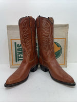 New Men’s Brown Texas Brand Cowboy Boots. 7911 11.5 11 1/2 D. 9-47