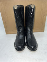 New Women’s Black Texas Brand Cowboy Boots. 4400 7.5 7 1/2 M. 17-44