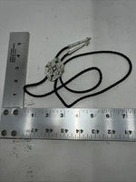 New Women’s Montana Silversmiths Black Silver Gold Bolo Tie. BT190 A-56