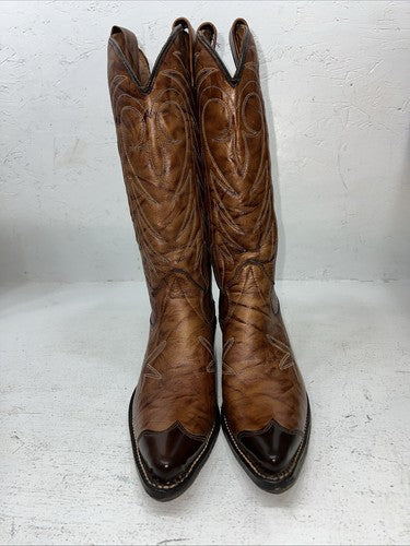 New Women’s Brown Texas Brand Cowboy Boots. M 81 6.5 6 1/2 B. 18-63