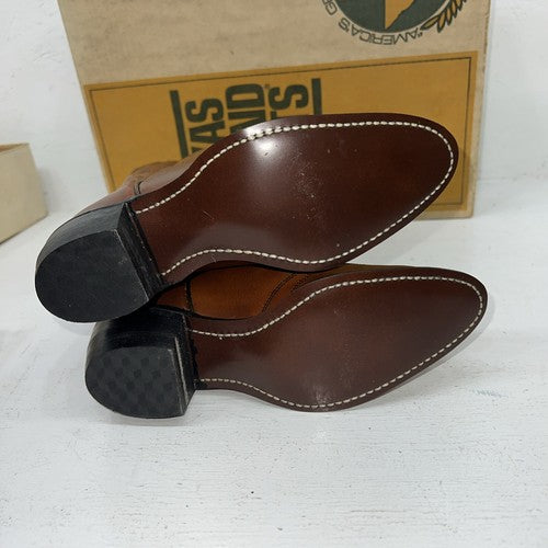 New Women’s Brown Texas Brand Cowboy Boots. L 144. 6 M. 20-69