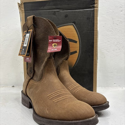 New Men’s 7d Western Boots Leather 17-2