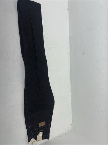 New Men’s Cowboy Cut Wrangler Black Pro Rodeo Jeans. 11/34 Length B-10