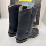 NEW navy Blue Western Boot Texas Brand. Size 4.5D. #1-6