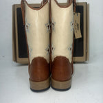 New Children’s Brown DBL Barrel Cowboy Boots. 11 D. 24-55