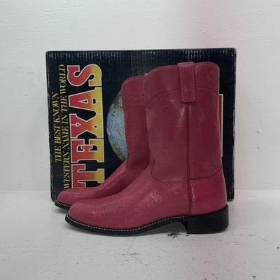 New Women’s Pink Texas Brand Cowboy Boots. 4419 10 M. 17-113