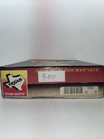 New Men’s Brown Texas Brand Cowboy Boots. 5101 12 D. 9-50