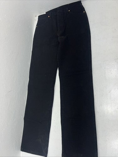 New Men’s Black Original Fit Cowboy Cut Pro Rodeo Jeans. 34/36 E-1