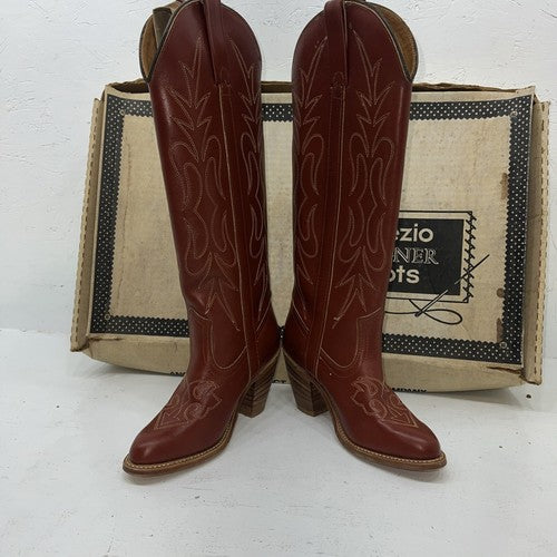 New Women’s Brown Fashion Capezio Cowboy Boots. L463 5.5 5 1/2 M. 20-16