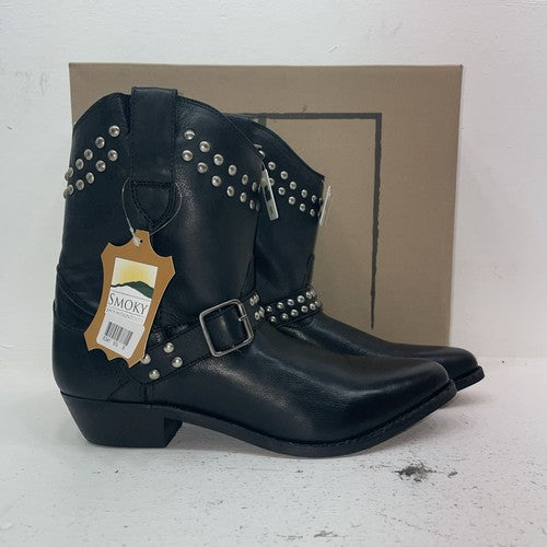 New Women’s Black Smoky Mountain Cowboy Boots. 6341 9.5 9 1/2. 15-142