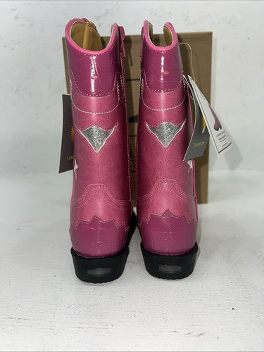New Children’s Pink Smoky Mountain Cowboy Boots. 1167C 10.5 10 1/2. 24-27