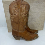 New Women’s Brown Texas Brand Cowboy Boots. S4514 5.5 5 1/2