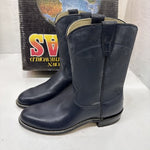 NEW navy Blue Western Boot Texas Brand. Size 4.5D. #1-6