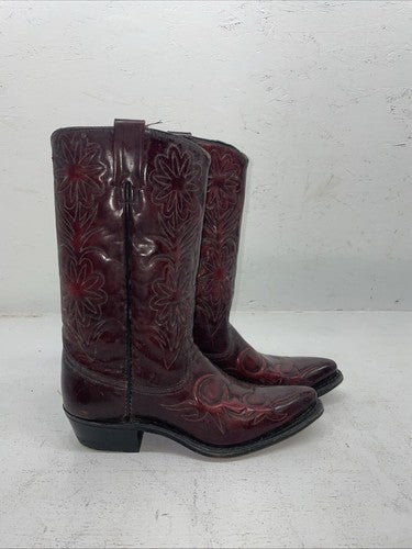 New Women’s Red Texas Brand Cowboy Boots. 43 7 M. 18-134