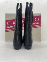 New Women’s Black Capezio Cowboy Boots. L 550 8 M. 16-87