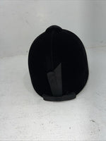 New Women’s Black Velvet Lexington Dressage Riding Helmet. 12-124 7 3/8. 12-90
