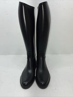 New Women’s Black Derby English Riding Boots. 38 7 W. 12-28