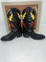 New Children’s Black Bronco Cowboy Boots.  8.5 8 1/2 D 24-10