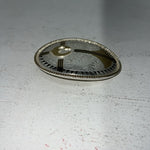 New Women’s Montana Silversmiths Large Oval “C” Belt Buckle. 6190c A-131