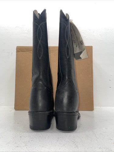 New Women’s Black J Chisholm Cowboy Boots. 910 8.5 8 1/2 B. 15-30