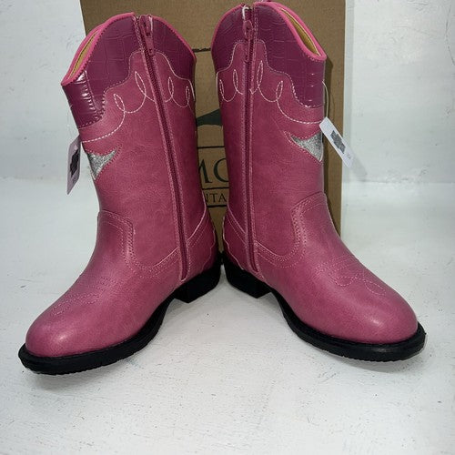 New children’s Pink Smoky Mountain Cowboy Boots. 1167c 10.5 10 1/2. 24-63