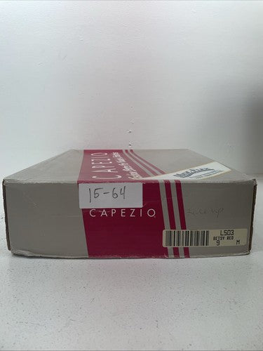 New Women’s Red Lace Up Capezio Cowboy Boots. L 503 9 M. 15-64
