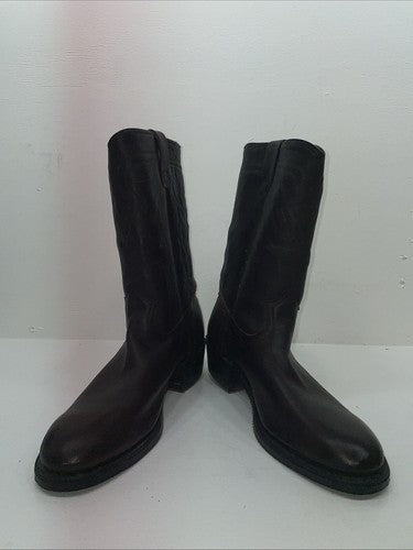 New Men’s Cherry Black Neolite Cowboy Boots. 9611 11.5 11 1/2 D. 9-39