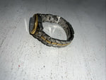 New Women’s Montana Silversmiths Gold Silver Watch. MT670 D-23