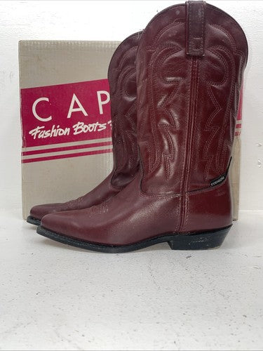 New Women’s Red Capezio Cowboy Boots. L 553 9 M. 15-111